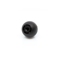 Kogelknop DNL rubber met schroefdraad 