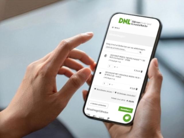 Plaats uw gewenste producten in de winkelwagen